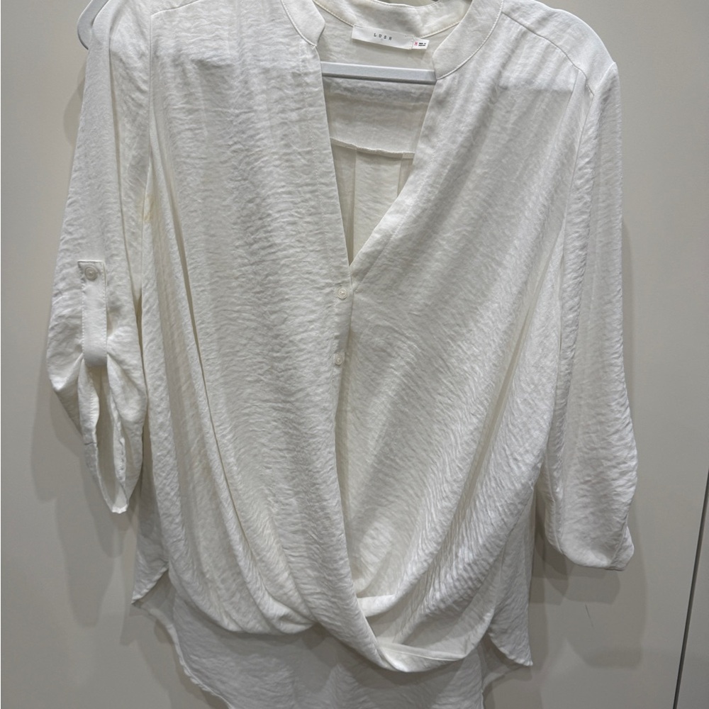 Elegant White Women's Top